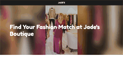 Desktop Screenshot of jadesfashions.com